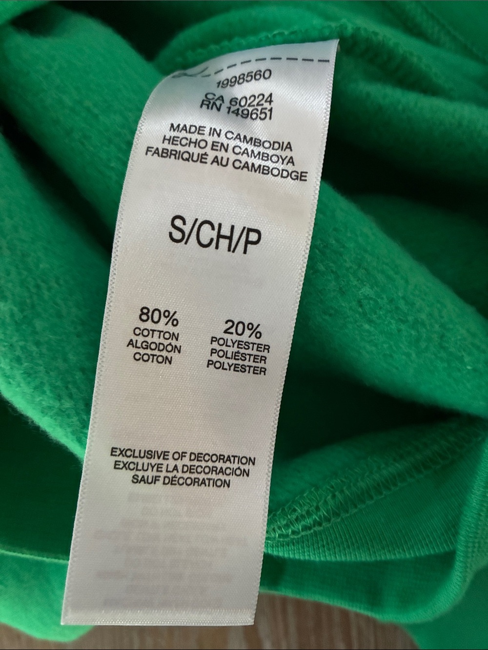 Esprit Bright Green Embroidered Logo Crewneck Sweatshirt - Picture 8 of 9